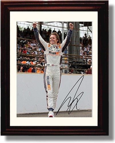 Unframed Dan Wheldon Autograph Promo Print Unframed Print - NASCAR FSP - Unframed   