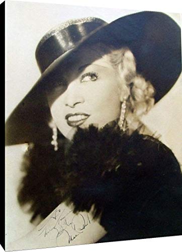 Metal Wall Art:  Mae West Autograph Print Metal - Movies FSP - Metal   