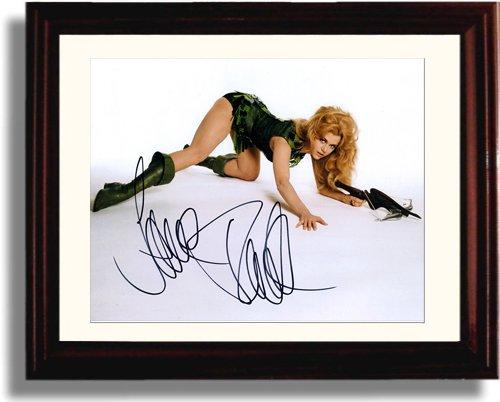 8x10 Framed Jane Fonda Autograph Promo Print Framed Print - Movies FSP - Framed   
