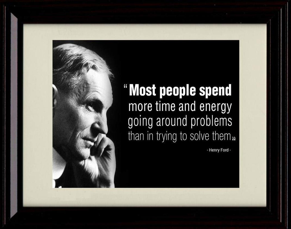 Unframed Henry Ford Quote - Success Unframed Print - Other FSP - Unframed   