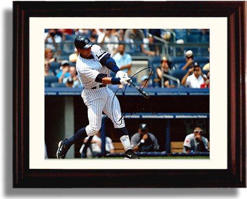 Unframed Alex Rodriquez Autograph Replica Print - Arod Connects Unframed Print - Baseball FSP - Unframed   