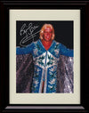 Unframed RIC Flair Autograph Replica Print - Younger Days Unframed Print - Wrestling FSP - Unframed   