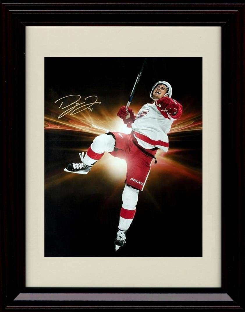 Unframed Dylan Larkin Autograph Replica Print - Red Wings Unframed Print - Hockey FSP - Unframed   