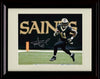 8x10 Framed Alvin Kamara Autograph Replica Print - Finding The Hole Framed Print - Pro Football FSP - Framed   