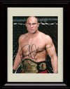 8x10 Framed Randy Couture Autograph Replica Print - UFC Belt Framed Print - Other FSP - Framed   