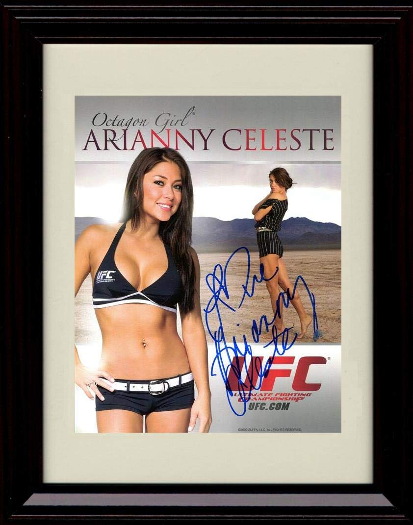 Unframed Arianny Celeste Autograph Replica Print - Octagon Girl Unframed Print - Other FSP - Unframed   