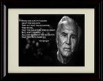 16x20 Framed Kirk Douglas Quote - Old Days Have Passed Gallery Print - Other FSP - Gallery Framed   