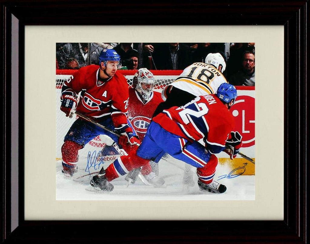 Unframed Josh Gorges Travis Autograph Replica Print - Landscape.jpg Unframed Print - Hockey FSP - Unframed   