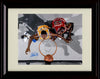 Unframed Magic Johnson Autograph Replica Print - The Rebound Top View - Lakers Unframed Print - Pro Basketball FSP - Unframed   