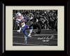 8x10 Framed Malcolm Butler Autograph Replica Print - Game Winning Interception Malcolm On Left Framed Print - Pro Football FSP - Framed   