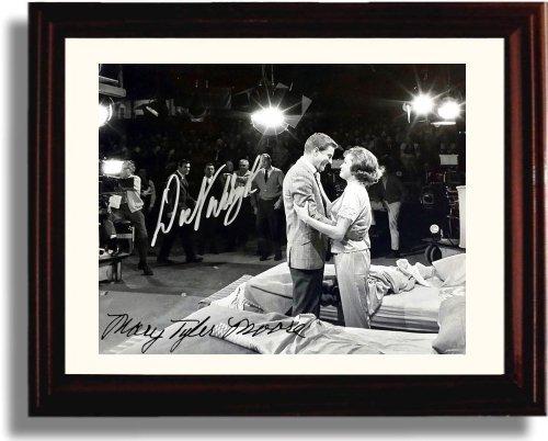 Unframed Dick Van Dyke Show Autograph Promo Print - Dick Van Dyke and Mary Tyler Moore Unframed Print - Television FSP - Unframed   