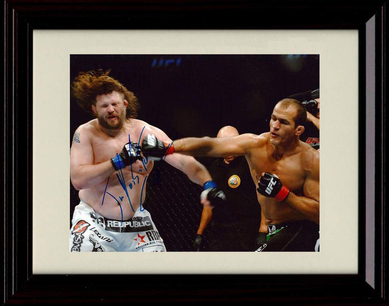 Unframed Junior Dos Santos Autograph Replica Print - Repbulic Unframed Print - Other FSP - Unframed   