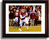 Framed 8x10 Oklahoma Sooners Baker Mayfield Looking Downfield Autograph Promo Print Framed Print - College Football FSP - Framed   