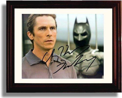 Unframed Christian Bale Autograph Promo Print - Batman Unframed Print - Movies FSP - Unframed   