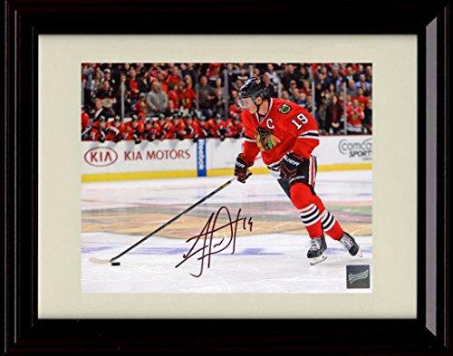 Unframed Jonathan Toews Autograph Promo Print - Chicago Black Hawks Unframed Print - Hockey FSP - Unframed   