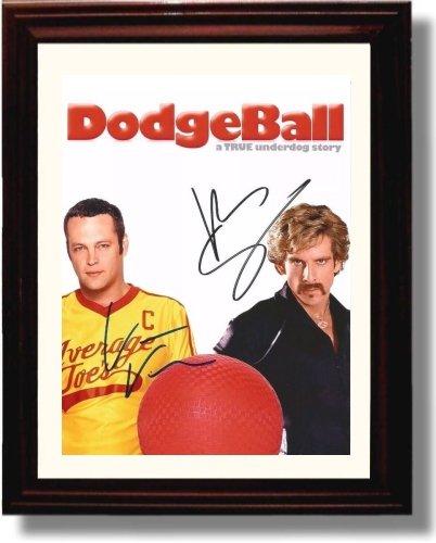 Unframed Cast of Dodgeball Autograph Promo Print - Dodgeball Unframed Print - Movies FSP - Unframed   