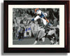 Framed 8x10 Penn State - Saquon Barkley "The Leap" Framed 8x10 Autograph Promo Print Framed Print - College Football FSP - Framed   