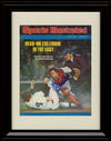 Framed 8x10 Carlton Fisk SI Autograph Replica Print - Rivalry Games! Framed Print - Baseball FSP - Framed   