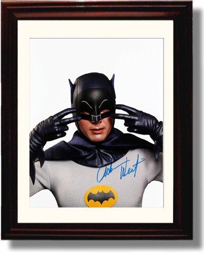 Unframed Adam West Autograph Promo Print - Batusi Unframed Print - Television FSP - Unframed   