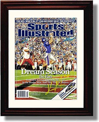 Unframed 2007 Kansas Jayhawks Football "Dream Season" Kerry Meier SI Autograph Promo Unframed Print - College Football FSP - Unframed   