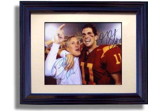 Unframed USC Trojans Pete Carroll, Matt Leinart National Championship Unframed Autograph Print Unframed Print - College Football FSP - Unframed   