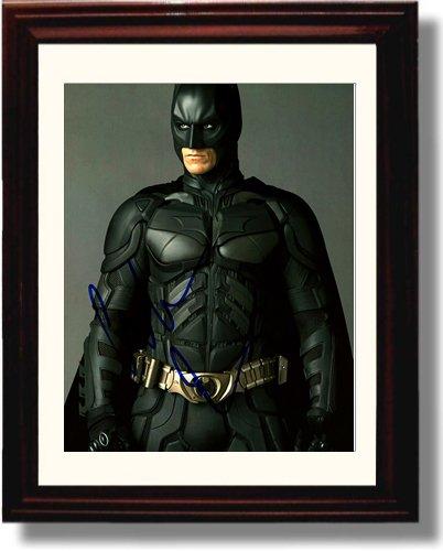 Unframed Christian Bale Autograph Promo Print - The Dark Knight Unframed Print - Movies FSP - Unframed   