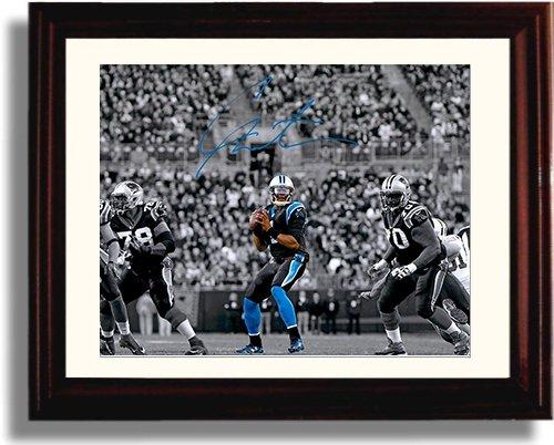 Unframed Cam Newton - Carolina Panthers Autograph Promo Print Unframed Print - Pro Football FSP - Unframed   