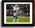 Unframed Dak Prescott - Dallas Cowboys "On the Run" Autograph Promo Print Unframed Print - Pro Football FSP - Unframed   