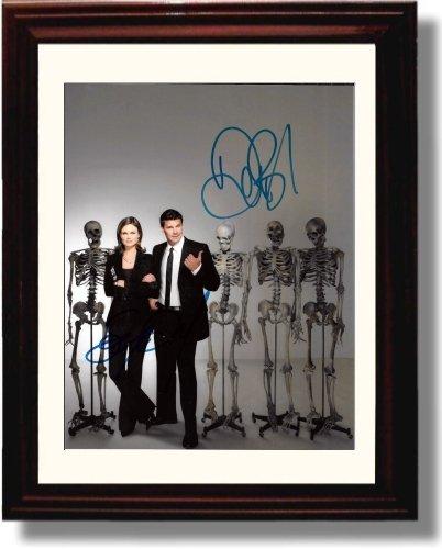 Unframed Bones Autograph Promo Print - Bones Cast Unframed Print - Television FSP - Unframed   