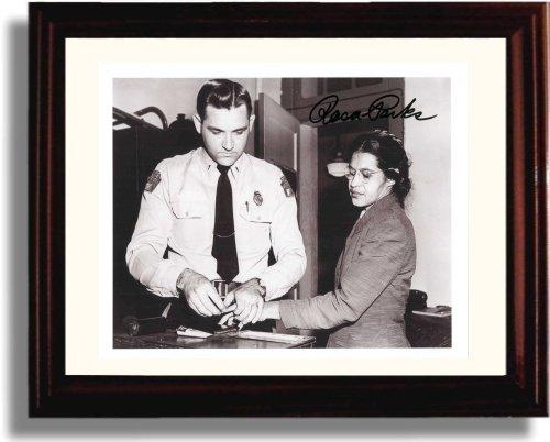 Unframed Rosa Parks Autograph Promo Print Unframed Print - History FSP - Unframed   