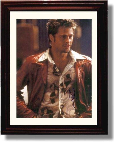 Unframed Brad Pitt Autograph Promo Print Unframed Print - Movies FSP - Unframed   