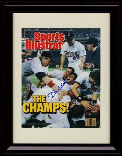 Framed 8x10 Dan Gladden SI Autograph Replica Print - 1987 Champs! Framed Print - Baseball FSP - Framed   