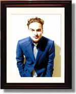 Unframed Johnny Galecki Autograph Promo Print Unframed Print - Movies FSP - Unframed   