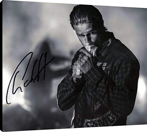 Photoboard Wall Art:  Charlie Hunnam Autograph Print - Sons of Anarchy Photoboard - Movies FSP - Photoboard   