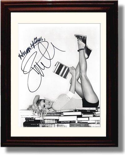 Unframed Pamela Lee Anderson Autograph Promo Print - Legs For Days! Unframed Print - Television FSP - Unframed   