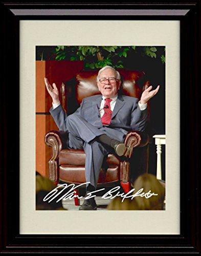 Unframed Warren Buffet Autograph Promo Print Unframed Print - History FSP - Unframed   