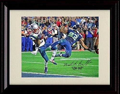 Unframed Malcolm Butler - New England Patriots Autograph Promo Print - Game Winning Interception Unframed Print - Pro Football FSP - Unframed   