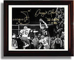 Unframed Dwight Clark 49ers "The Catch X's and O's" Autograph Promo Print Unframed Print - Pro Football FSP - Unframed   