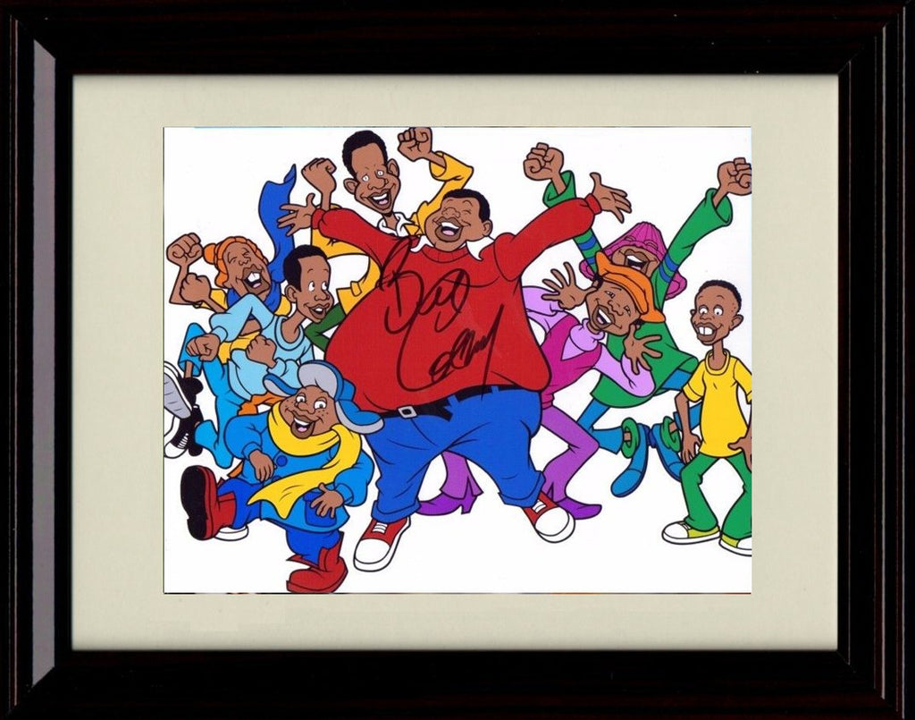 8x10 Framed Fat Albert Autograph Replica Print - Bill Cosby Framed Print - Television FSP - Framed   