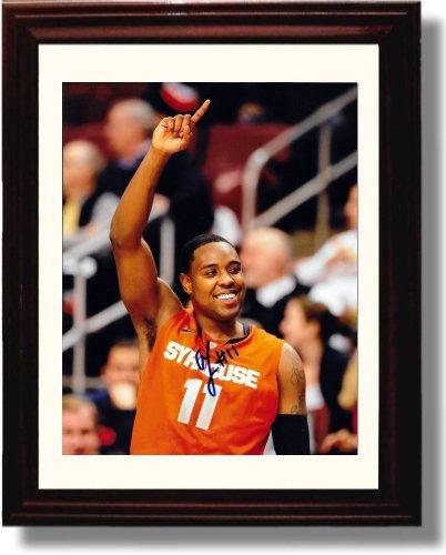 Unframed Antonio Scoop Jardine Autograph Promo Print - Syracuse Orange Unframed Print - College Basketball FSP - Unframed   