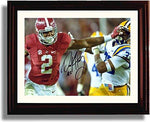 Framed 8x10 Derrick Henry- Alabama "Heisman Stiff-Arm" 2015 Autograph Promo Print Framed Print - College Football FSP - Framed   