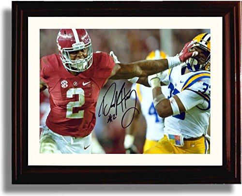 Unframed Derrick Henry- Alabama "Heisman Stiff-Arm" 2015 Autograph Promo Print Unframed Print - College Football FSP - Unframed   