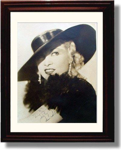 Unframed Mae West Autograph Promo Print Unframed Print - Movies FSP - Unframed   