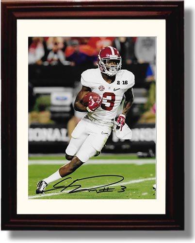 Unframed Alabama Crimson Tide Calvin Ridley "On The Run" Autograph Promo Print Unframed Print - College Football FSP - Unframed   