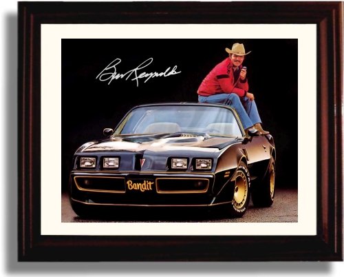 Unframed Burt Reynolds Autograph Promo Print - Smokey and the Bandit Unframed Print - Movies FSP - Unframed   