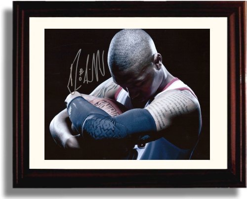 Unframed Damian Lillard Autograph Promo Print - Portland Trailblazers Unframed Print - Pro Basketball FSP - Unframed   