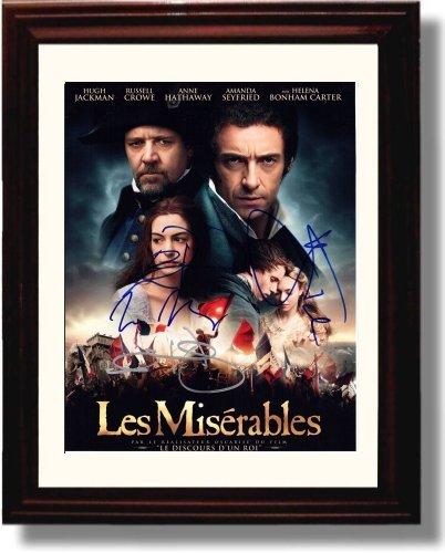 Unframed Cast of Les Miserables Autograph Promo Print - Les Miserables Unframed Print - Movies FSP - Unframed   