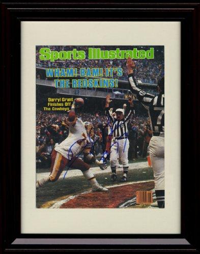 Unframed Darryl Grant - Washington Football Club SI Autograph Promo Print Unframed Print - Pro Football FSP - Unframed   