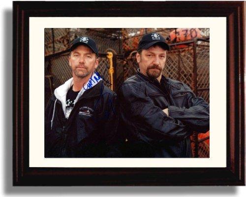 8x10 Framed Deadliest Catch Autograph Promo Print - Andy Hillstrand Framed Print - Television FSP - Framed   