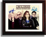 Unframed Law and Order SVU Autograph Promo Print - Cast Signed Unframed Print - Television FSP - Unframed   